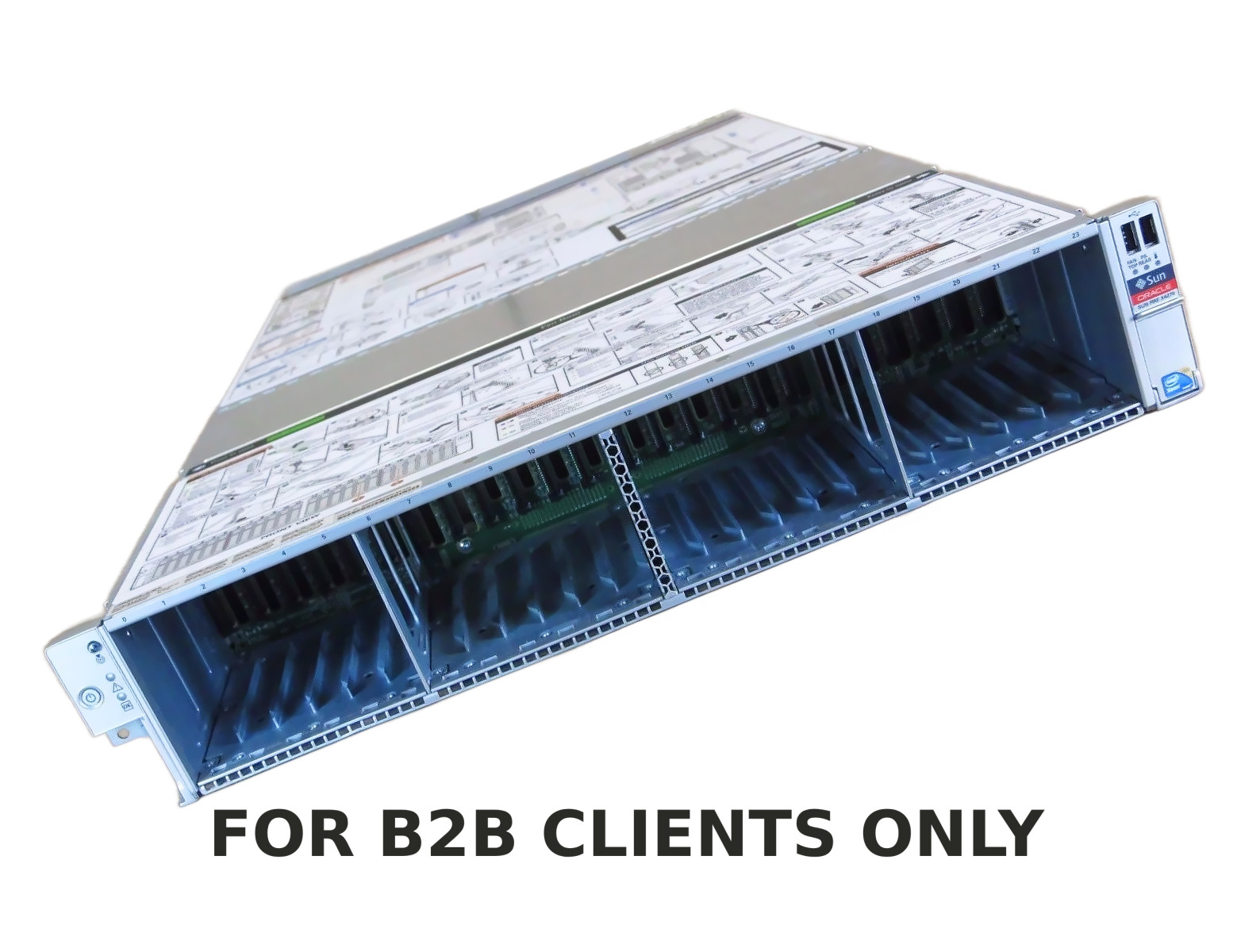 X4270M2-24SFF Server SUN 24xSFF 2×2.4ghz 24GB RAM