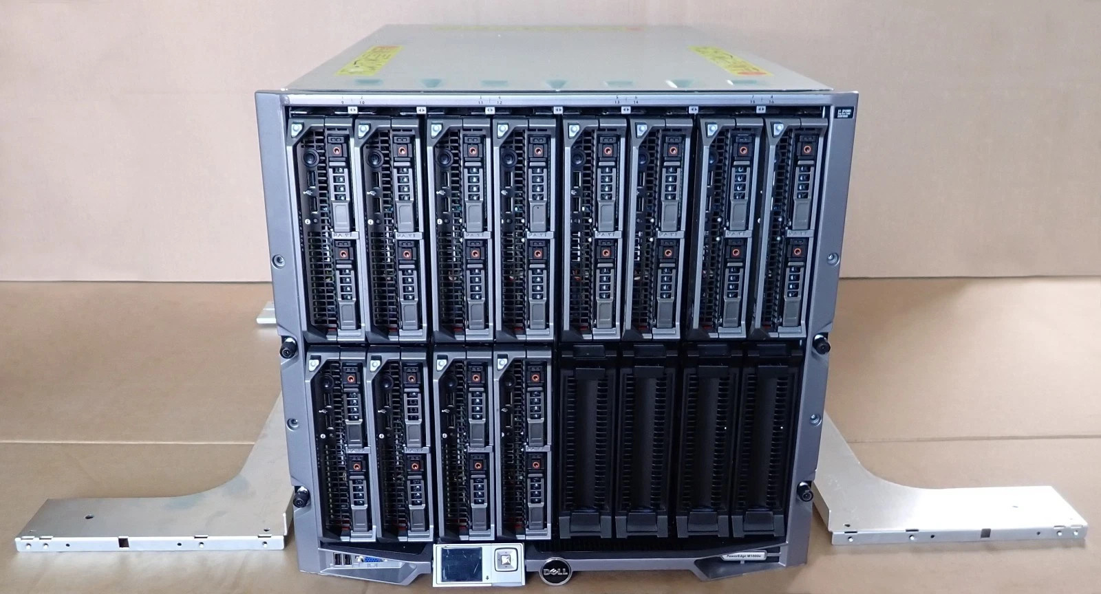 Dell PowerEdge M1000E + 12x M620 2x E5-2660V2 256GB/128GB RAM Blade Servers