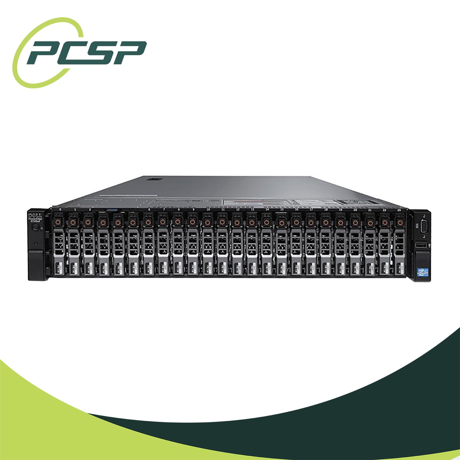 Dell PowerEdge R730XD 26B 2x Intel Xeon E5-2643 V3 H730P 256GB Ram 8x 1.2TB SAS