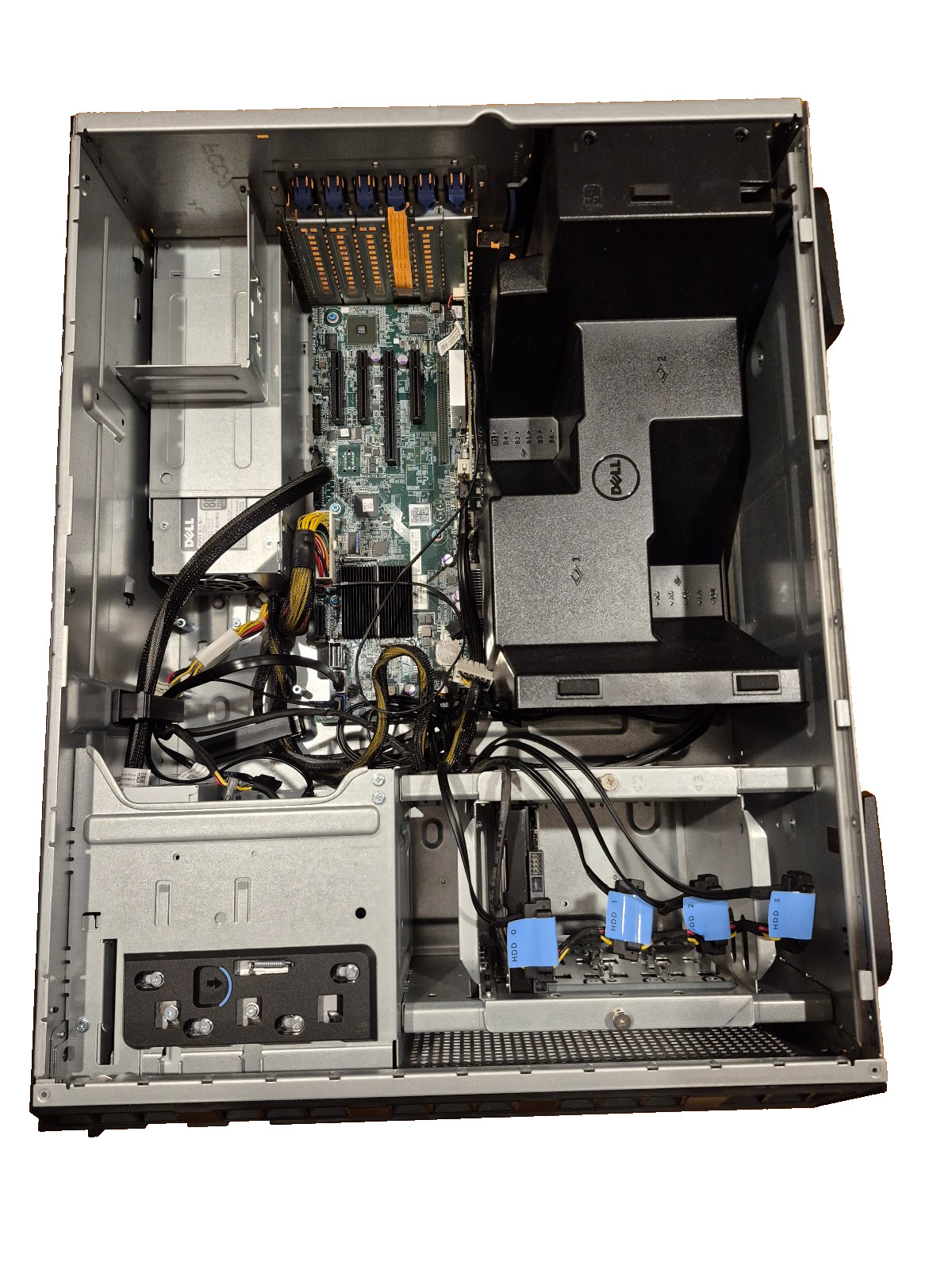 Dell PowerEdge T320 with 256GB SSD, 500GB SATA HDD, 16GB RAM, and Xeon Processor