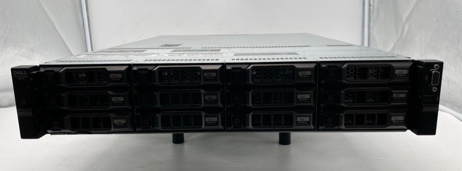 Dell PowerEdge R515 2x AMD Opteron 4170 2.10 GHz 32 GB RAM 6.6TB (11x600GB) HDD