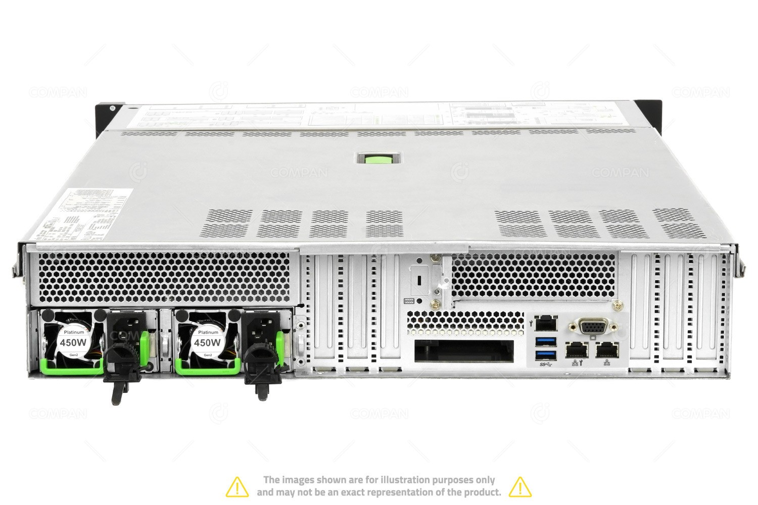 Fujitsu Primergy RX2540 M4 8SFF 2x Xeon Gold 6134 128GB RAM Rails