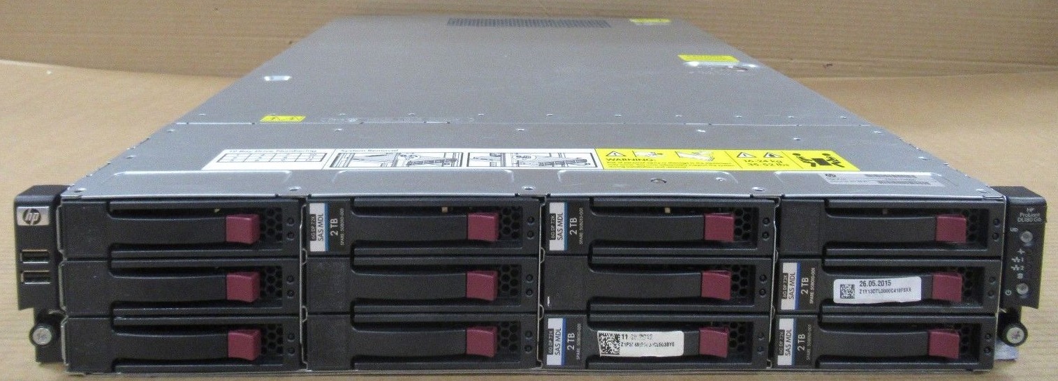 HP Proliant DL180 G6 1x E5620 4 Core 2.40GHz 12GB 10TB 2U Rack Server 507168-B21