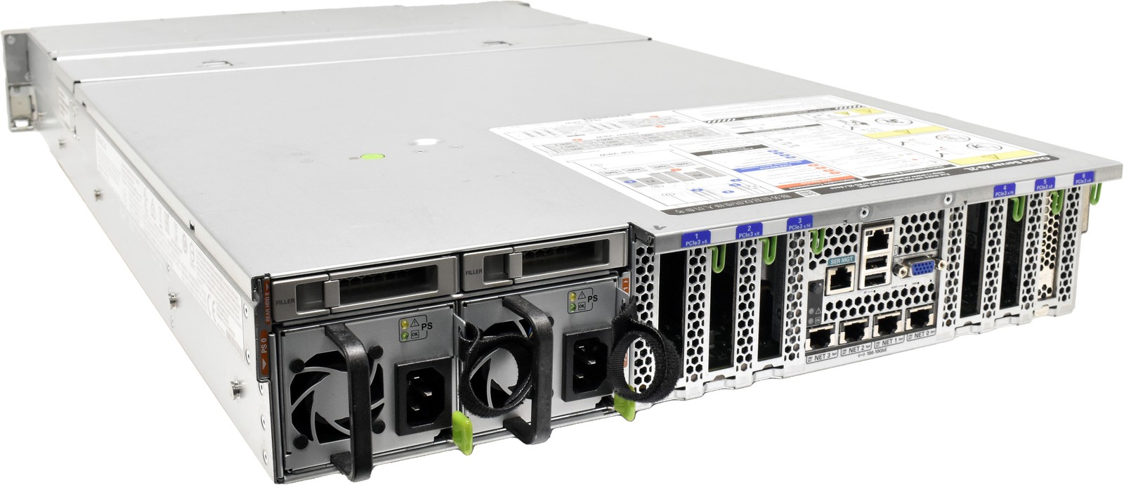 Sun Oracle X5-2L Rack Server 2xE5-2630 v3 32GB RAM 12xLFF 3.5 2xSFF 2.5 No HDD