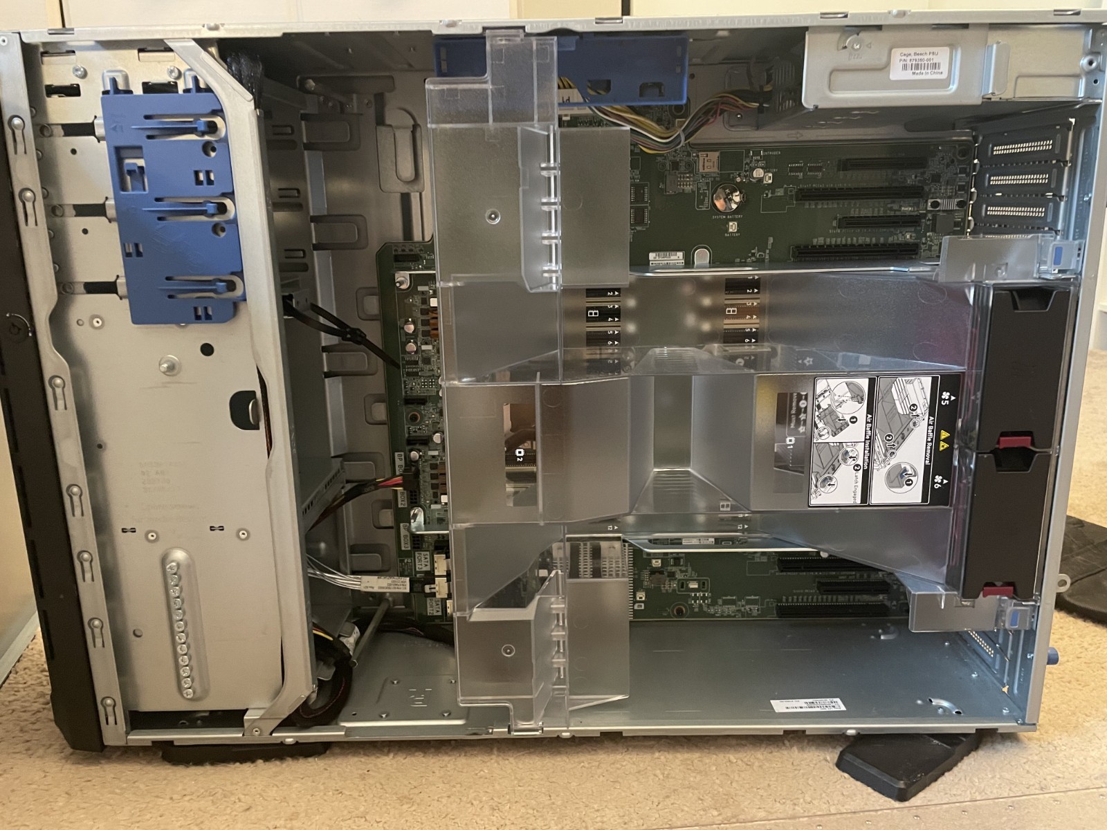 NEW HPE ProLiant ML350 Gen10 Barebone Tower Server Chassis w/ System Board