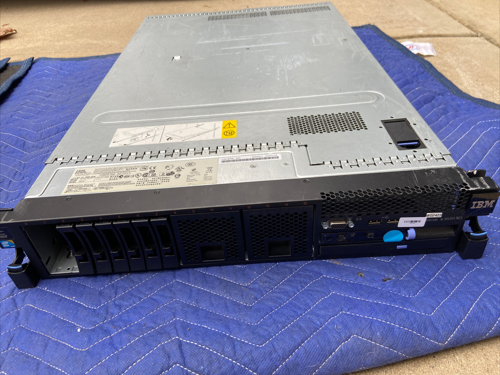 IBM System x3650 M3 2U Server, 7945-AC1