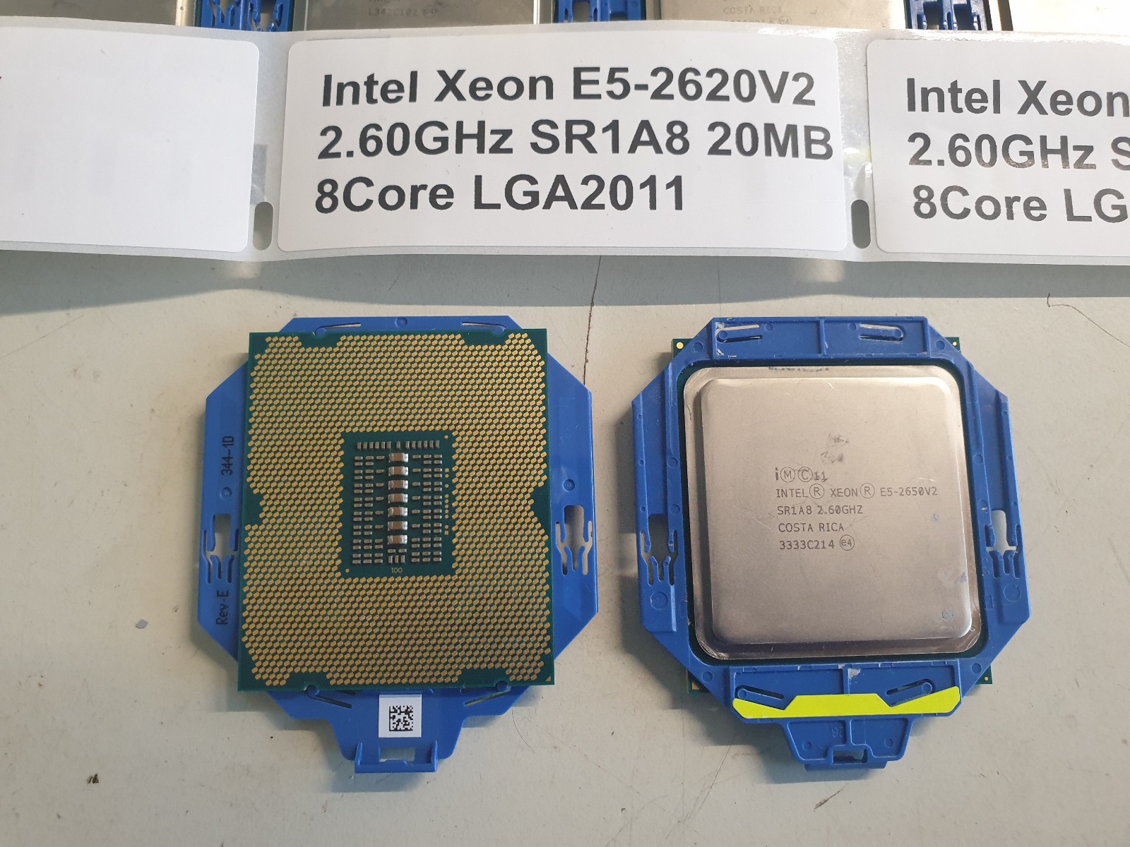 INTEL SR1A8 XEON 8 CORE CPU E5-2650 V2 20M R720/620 2.60GHZ GT HP Server DL560