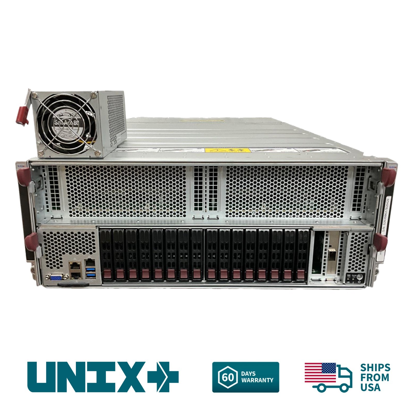 4U GPU Server AI Deep Learning 8x P100 16GB NVLink 2x E5-2690 V4 1TB RAM 16-Bay