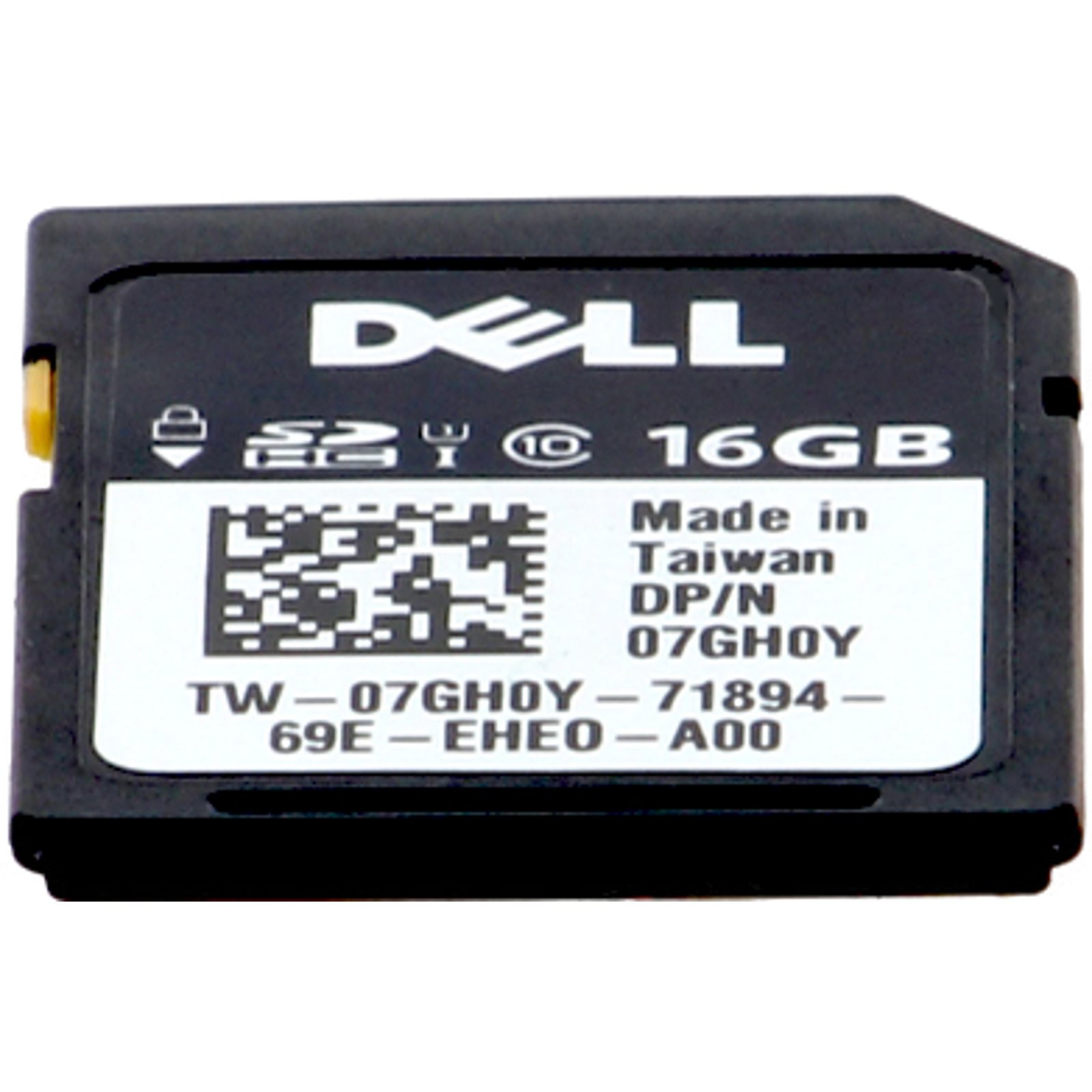Dell 16GB iDrac vFlash SDHC Card (7GH0Y)
