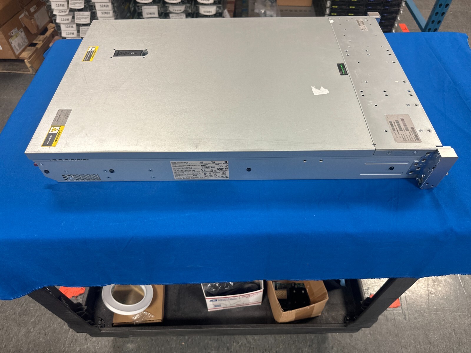 HP P9D74A HPE HYPER CONVERGED 380 CLUSTER APPLIANCE W/ 500w PSU Heatsink Cables