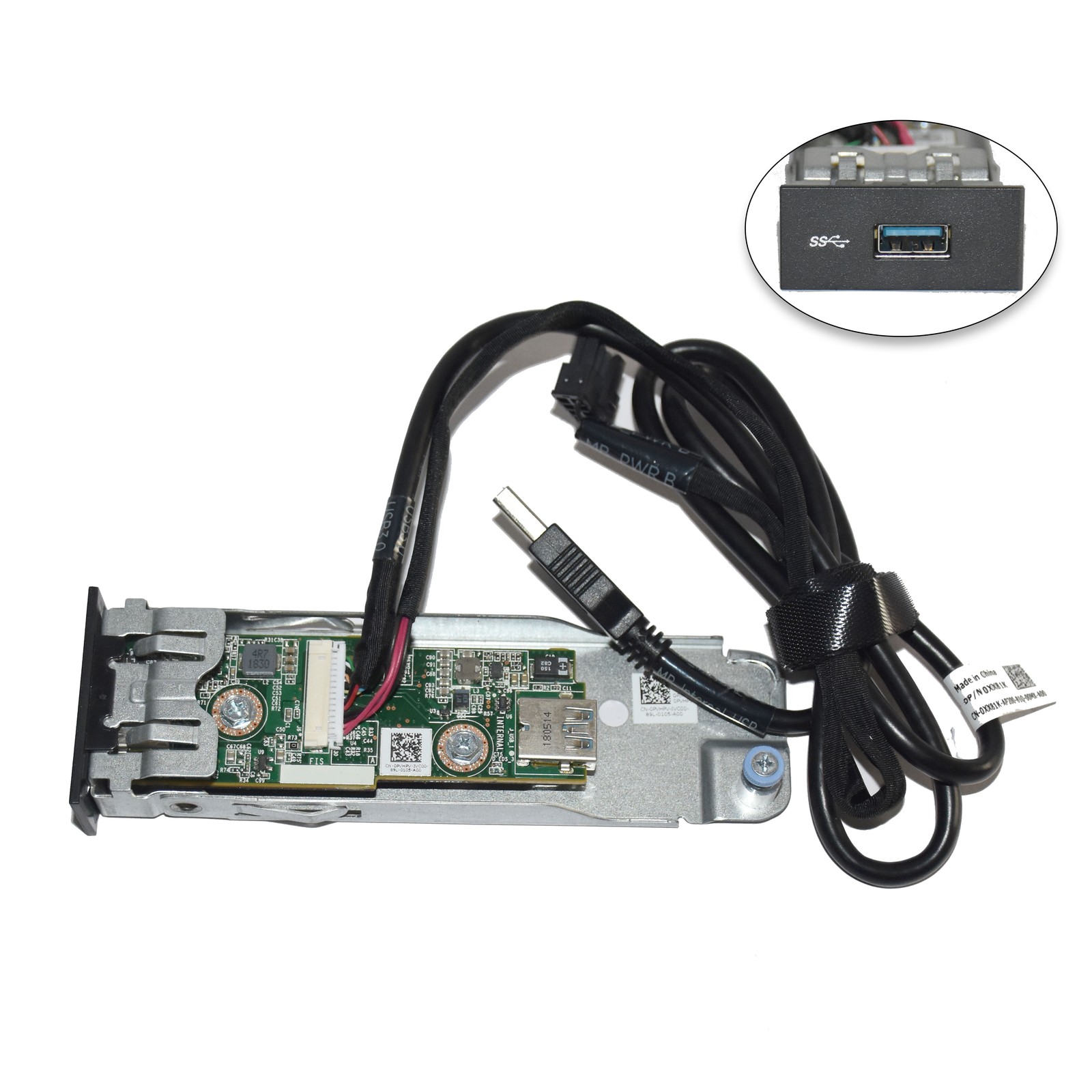 Dell PowerEdge R940xa Server USB 3.0 Front Panel I/O Module PVHPV