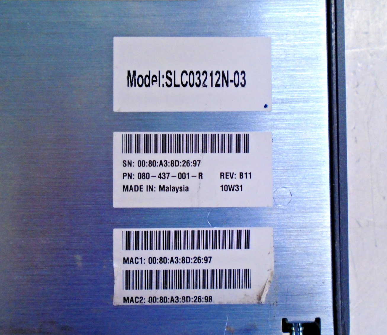 LANTRONIX SecureLinx SLC32 32-Port Console Server | SLC03212N-03 | 080-437-001-R