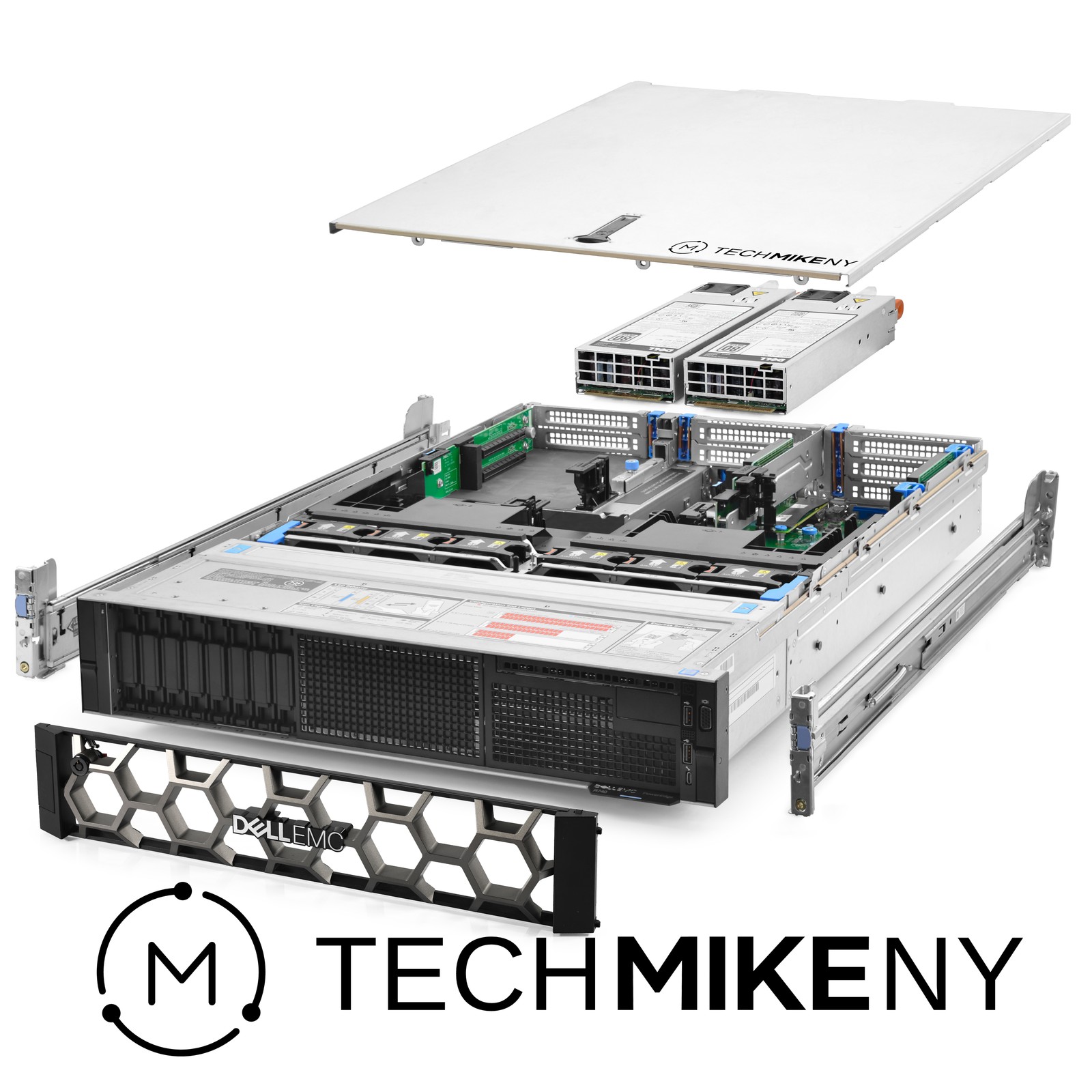 Dell PowerEdge R740 Server 8B SFF 3.30Ghz 24-Core 64GB RAM + 6.0TB Storage Rails