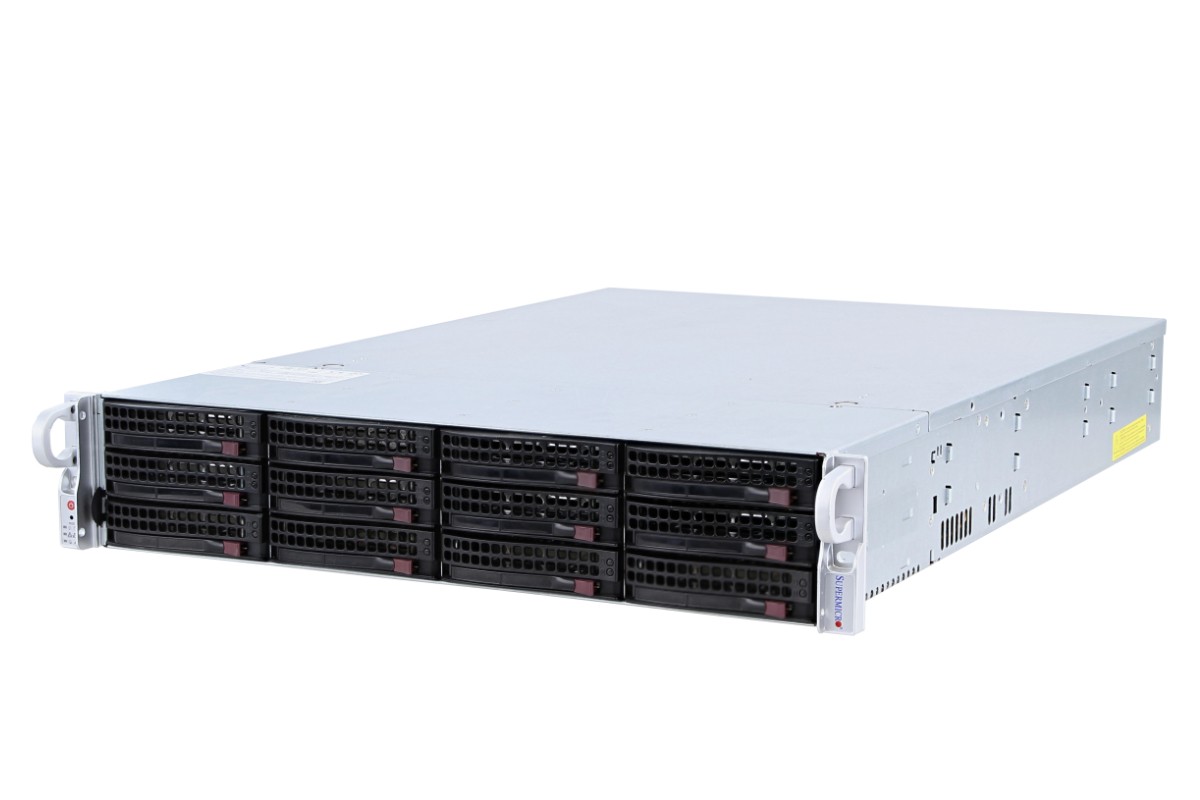 Supermicro 6029P-E1CR12T, 2 x Gold 6230, 256GB RAM, 2 x 3.84TB & 2 x 960GB SSDs