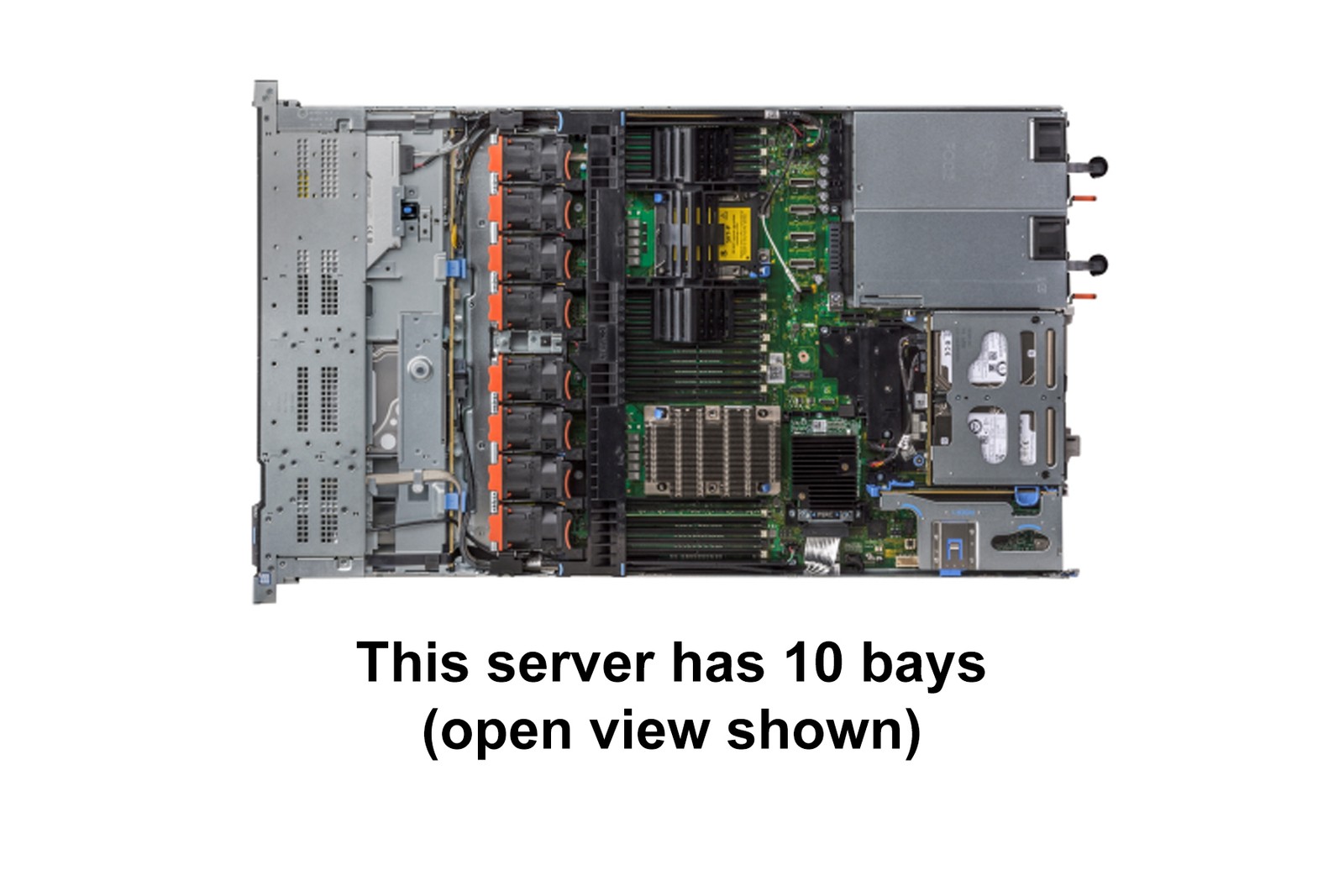 Dell PowerEdge R640 Server 2x Gold 6140 = 36 Cores H330 128GB 2x NEW 240GB SSD