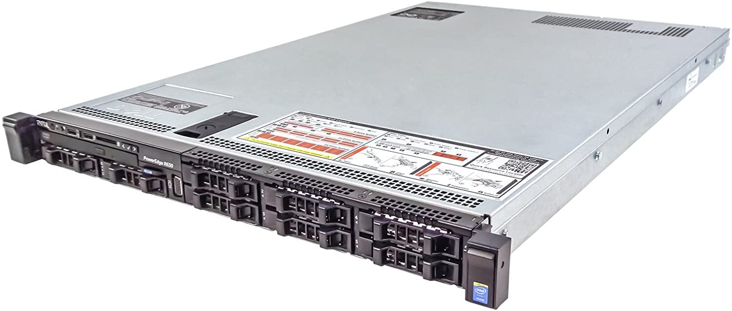 Dell PowerEdge R630 Server | 2x E5-2680v3 24 Cores | 256GB | H730 | 2x 600GB SAS