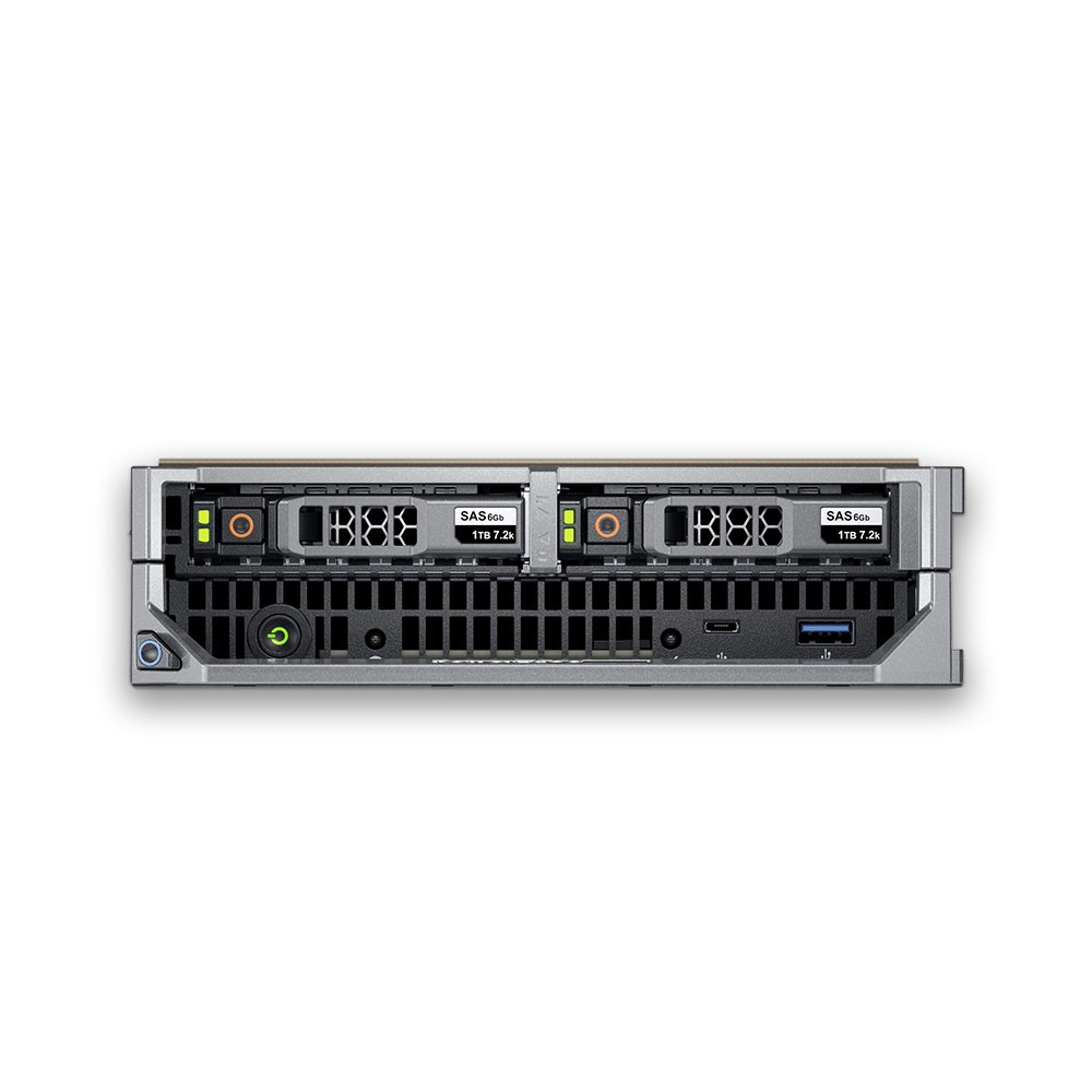 Dell PowerEdge M640 Blade Server 2x Gold 5118 12C 512GB 2x 480GB SSD H330