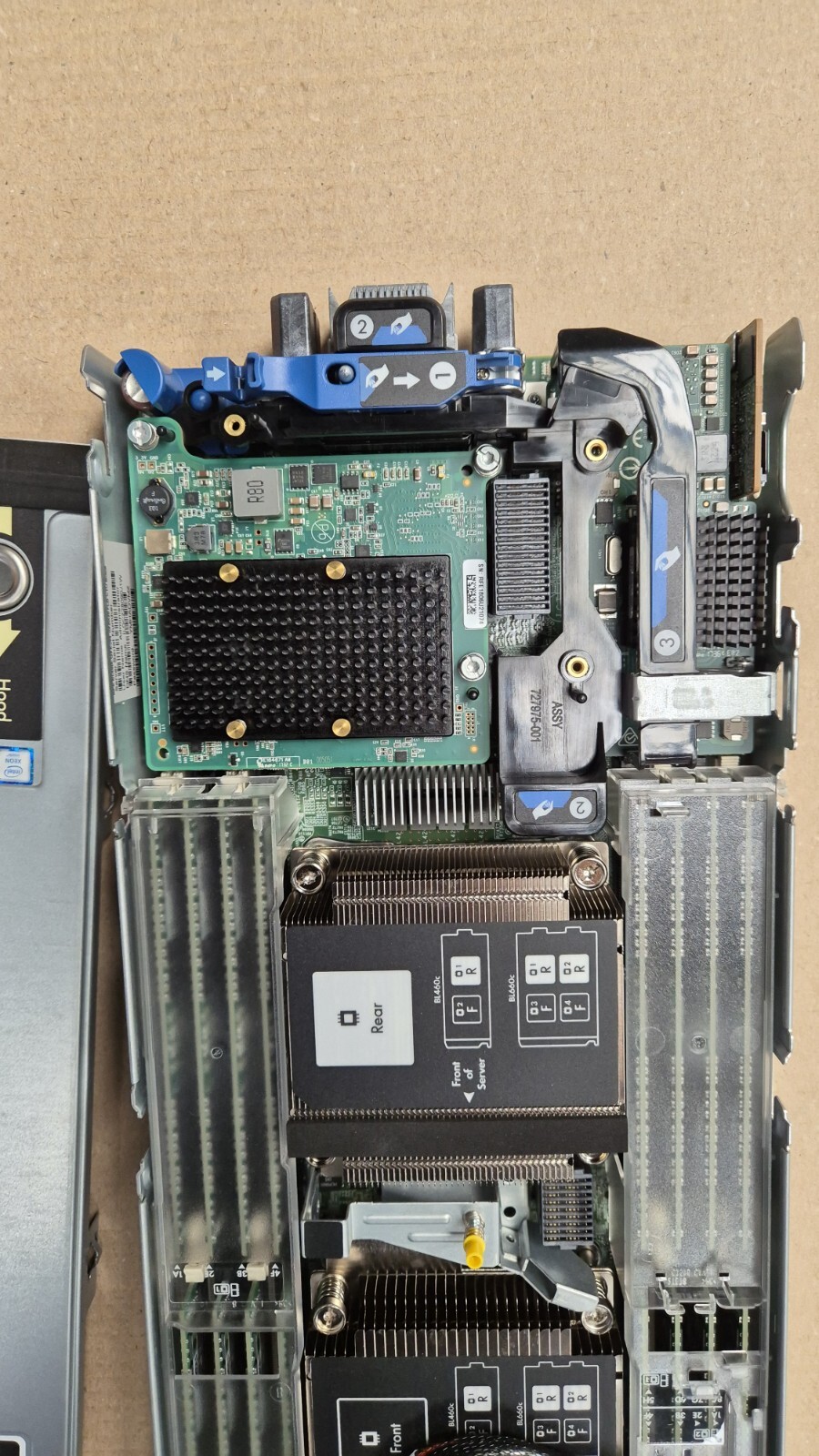 HPE Proliant BL460C Gen9 Node / 2 heatsink / Barebones or CTO
