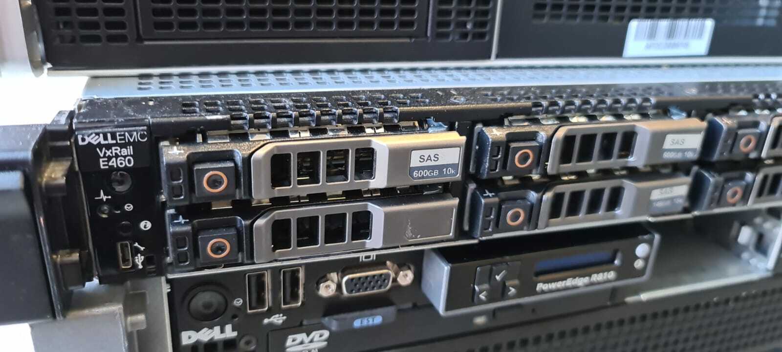 DELL EMC VxRail E460 (R630) 2 X E5-2630 V4 20 CORE 64GB PC4 10x 300GB SERVER