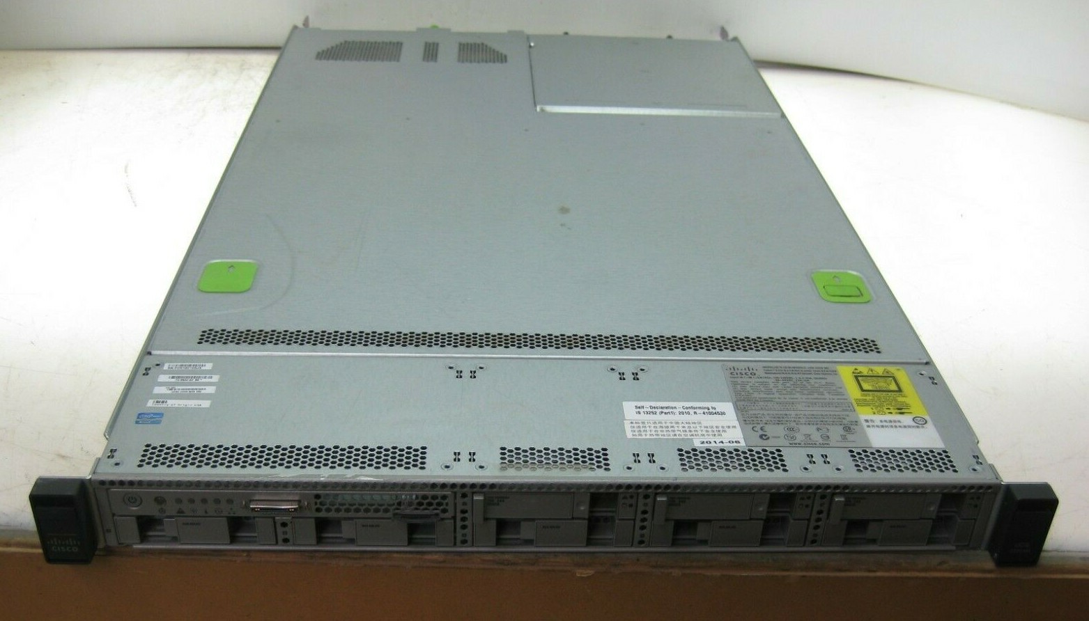 Cisco UCS C220 M3 Rack Server 1x Xeon E5-2620 V2 @ 2.1GHz 16GB RAM 3x 600GB HDD