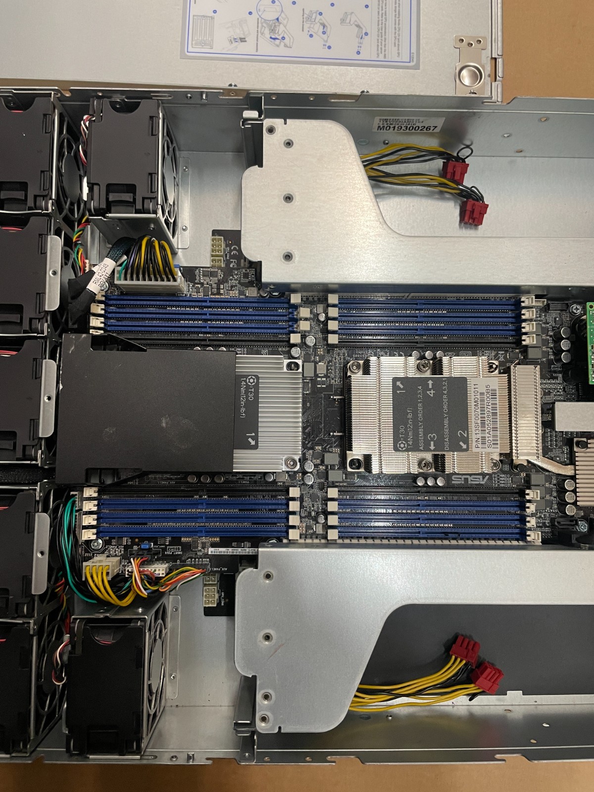ASUS ESC4000 G4S Intel 2U AI / GPU Accelerator – 2x Gold 6242R- 512GB- No Drives