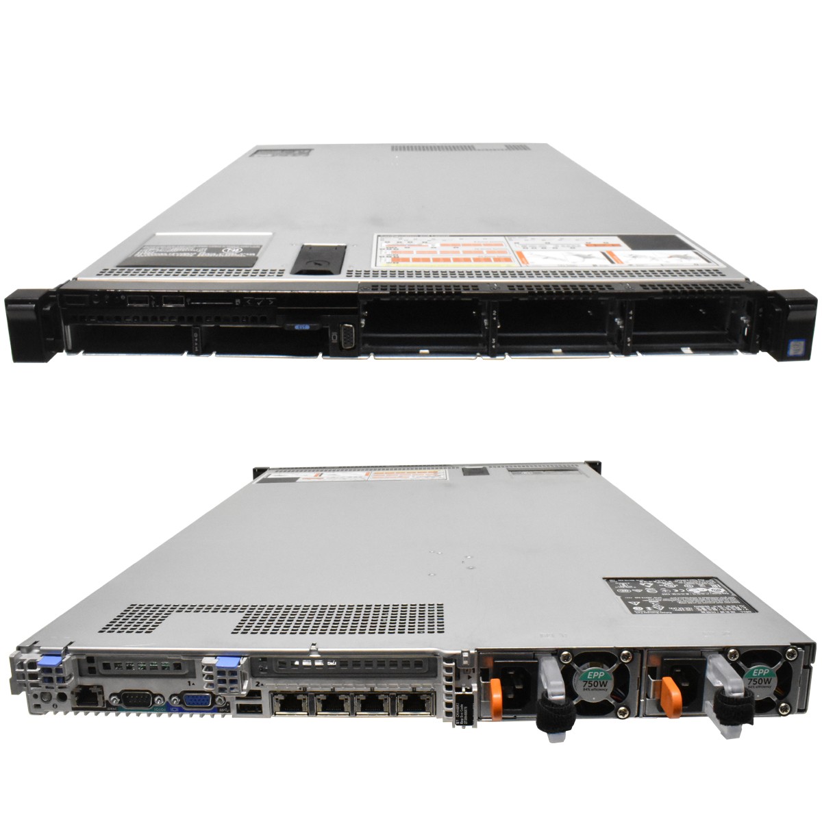 Dell PowerEdge R630 Server No CPU RAM DDR4 RAM 2x Cooler 8x SFF 2.5″ PERC H330