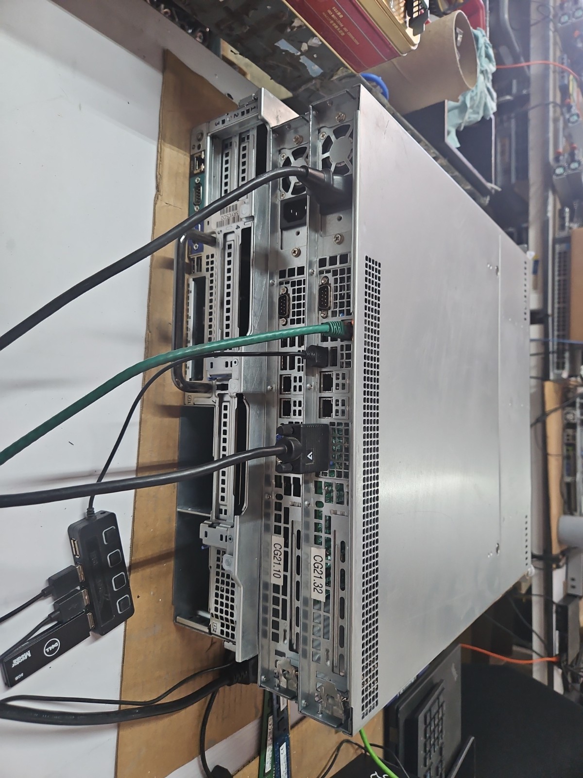 supermicro CSE-813M X10SLL-F E3-1270V3 3.5GHz 1*350W 4*3.5 SATA 4GB RAM SERVER