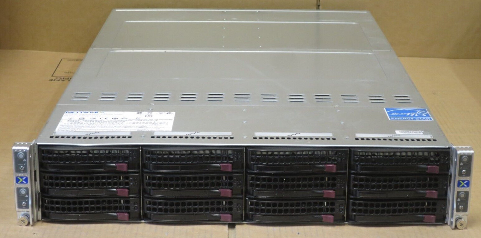 Supermicro SuperServer CSE-827 4x X10DRT-P Server Nodes 8 x E5-2640v4 128GB Ram