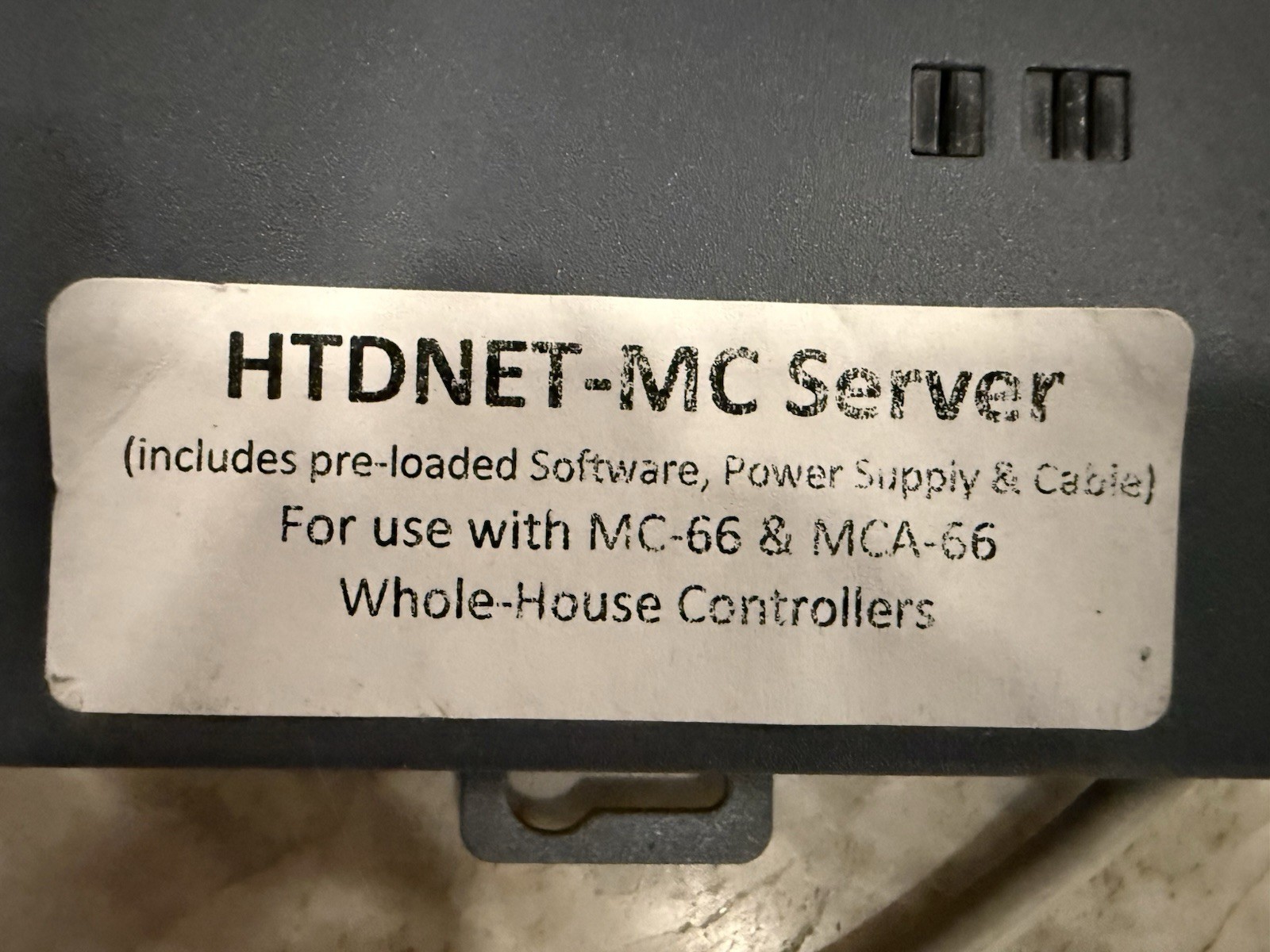 HTD HTDNET-MC Server Plug-In Module Serial DB9 RS-232 for Whole-House Controller