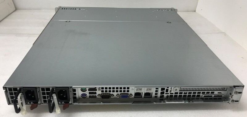 SuperMicro 1U CSE-813M Server, w/ 2x E5603 QC 1.6GHZ, 16GB RAM, X8DTL-iF, 2xPSU