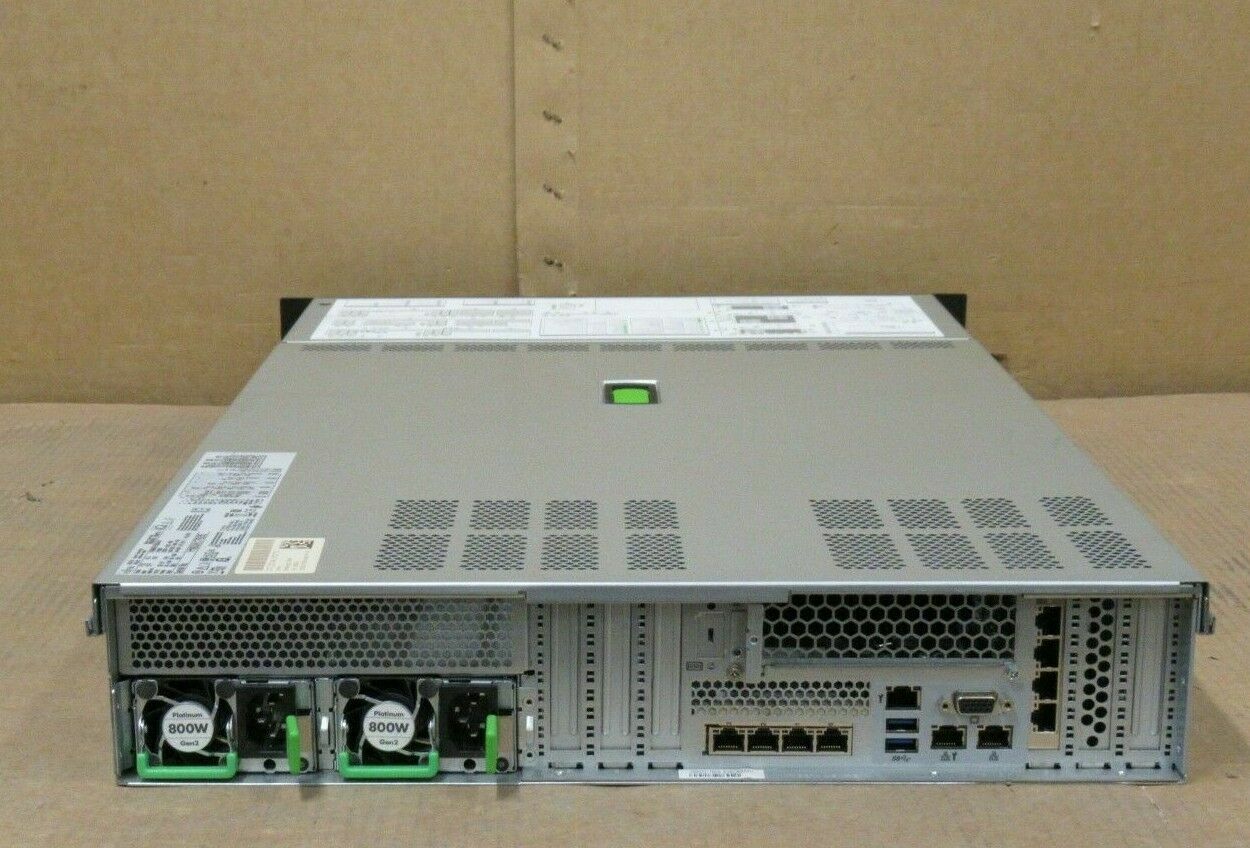 Fujitsu Primergy RX2540 M4 2 x Xeon Gold 5115 10C 2.40GHz 160GB 6 x1.2TB Server