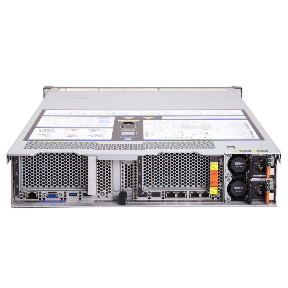 Lenovo x3650 M5 // 2x E5-2667 v4, 16x SFF, M5210, 2x PSU, 19″ Rails