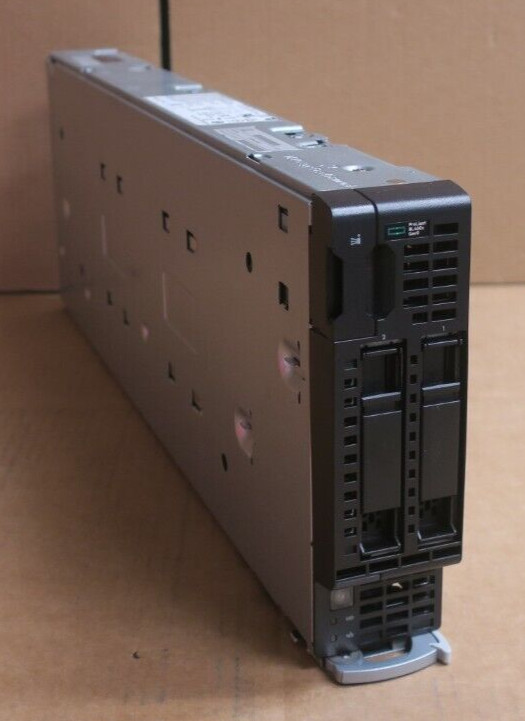 HP ProLiant BL460c GEN9 G9 2x 12C E5-2650V4 2.2GHz 128GB Ram 2-Bay Blade Server