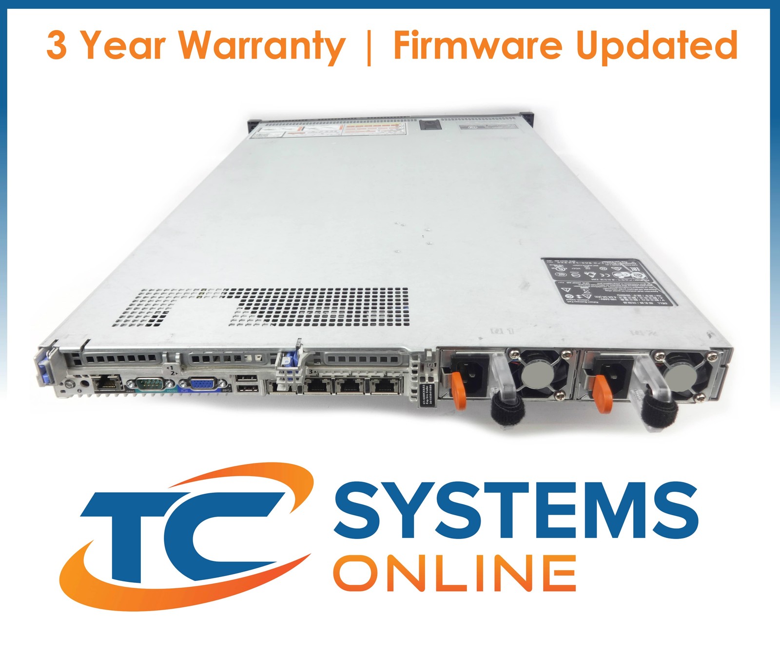 Poweredge R630 8SFF 2x E5-2637V3 3.5ghz =8C/16T 256GB 3x 600GB 6G H730