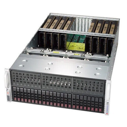 SuperServer 4029GP-TRT Server 8 GPU 24X2.5″ 4X2000W Support 8XGPU or LGA3647 CPU