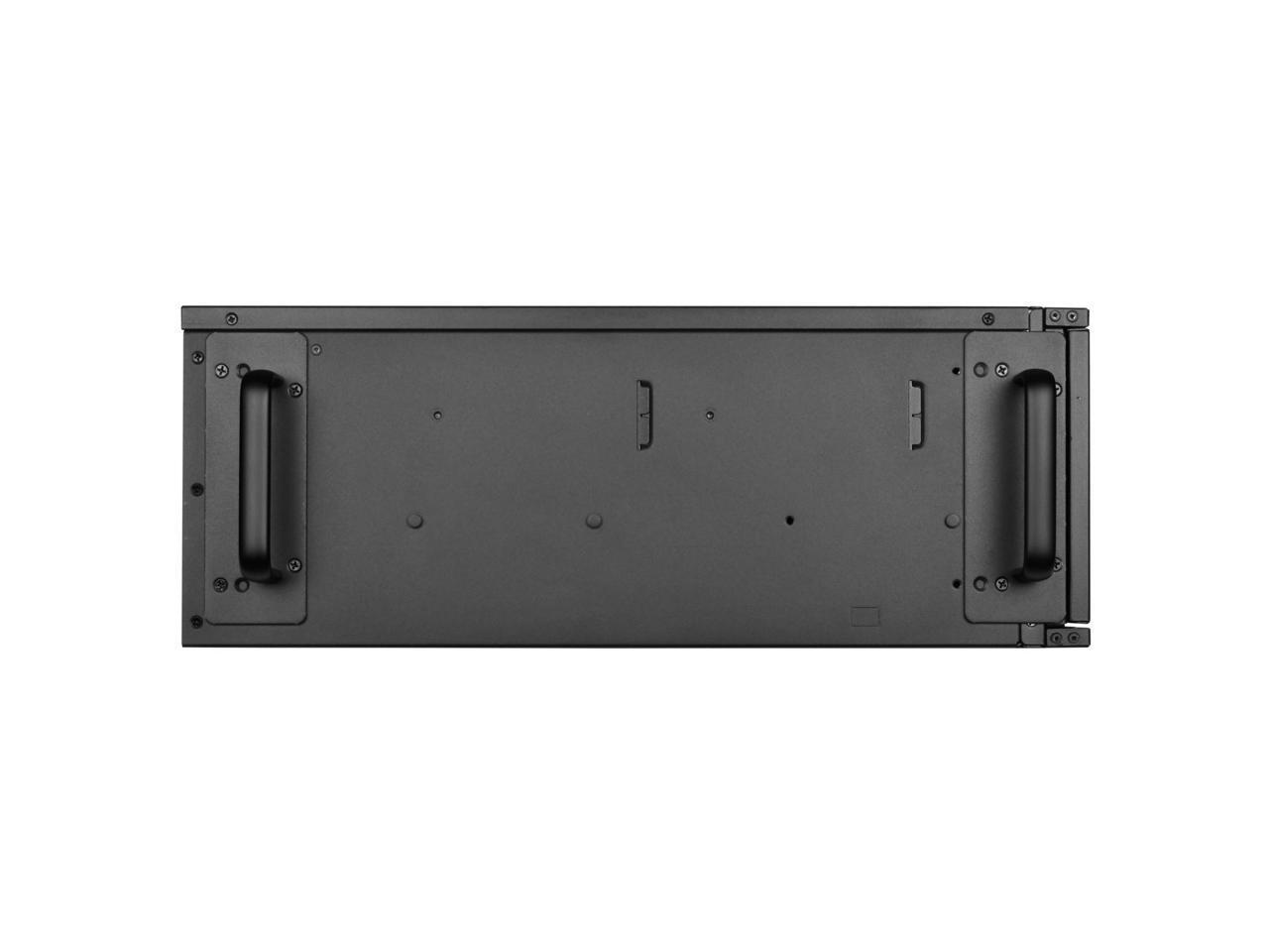 Silverstone RM44 4U rackmount server chassis with enhanced liquid cooling compat