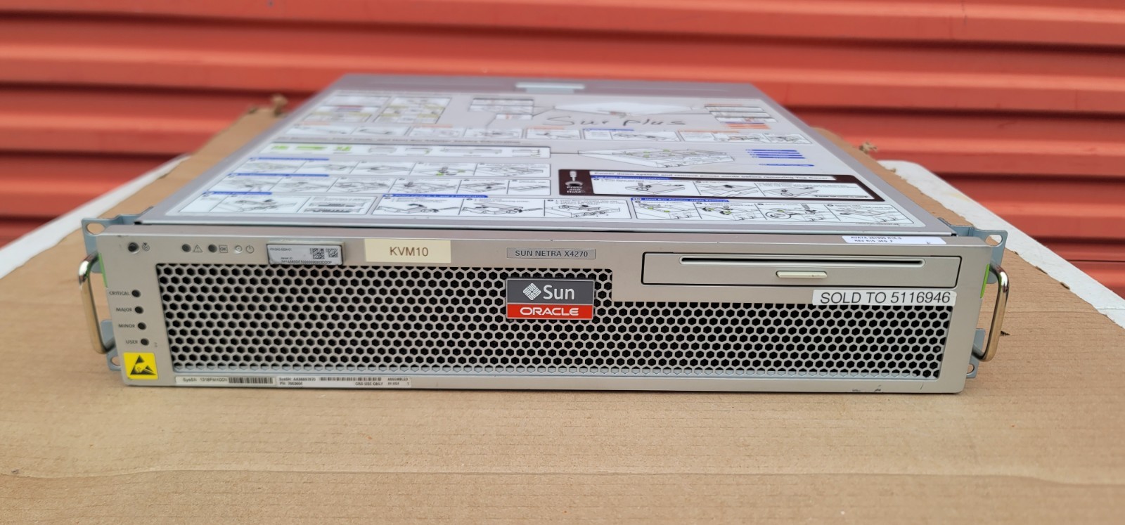 Sun Oracle NETRA X4270 Server