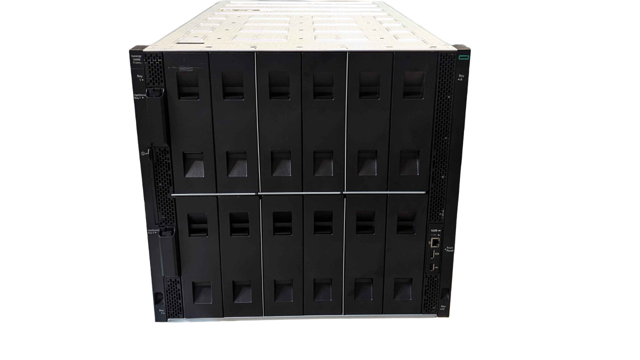 HP SYNERGY 12000 BLADE CHASSIS 4x MODULE | 6x PSU | 10x FANS | NO BLADES