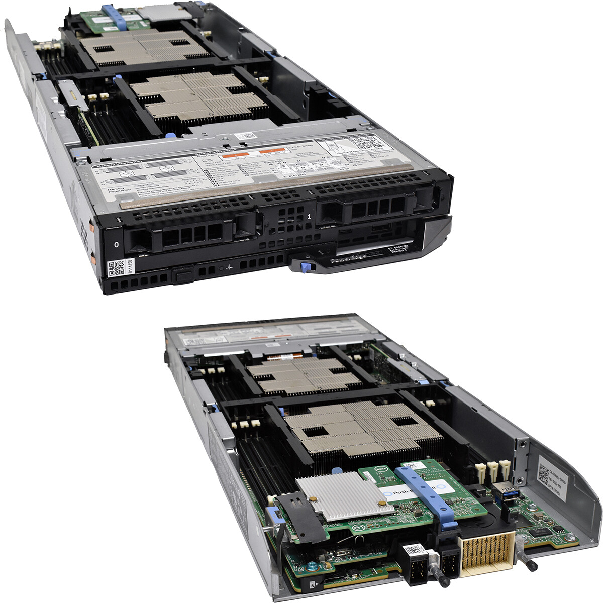 Dell PowerEdge FC640 Blade No CPU 0RAM QLogic 57840S 10GB Quad Port DC SD Card