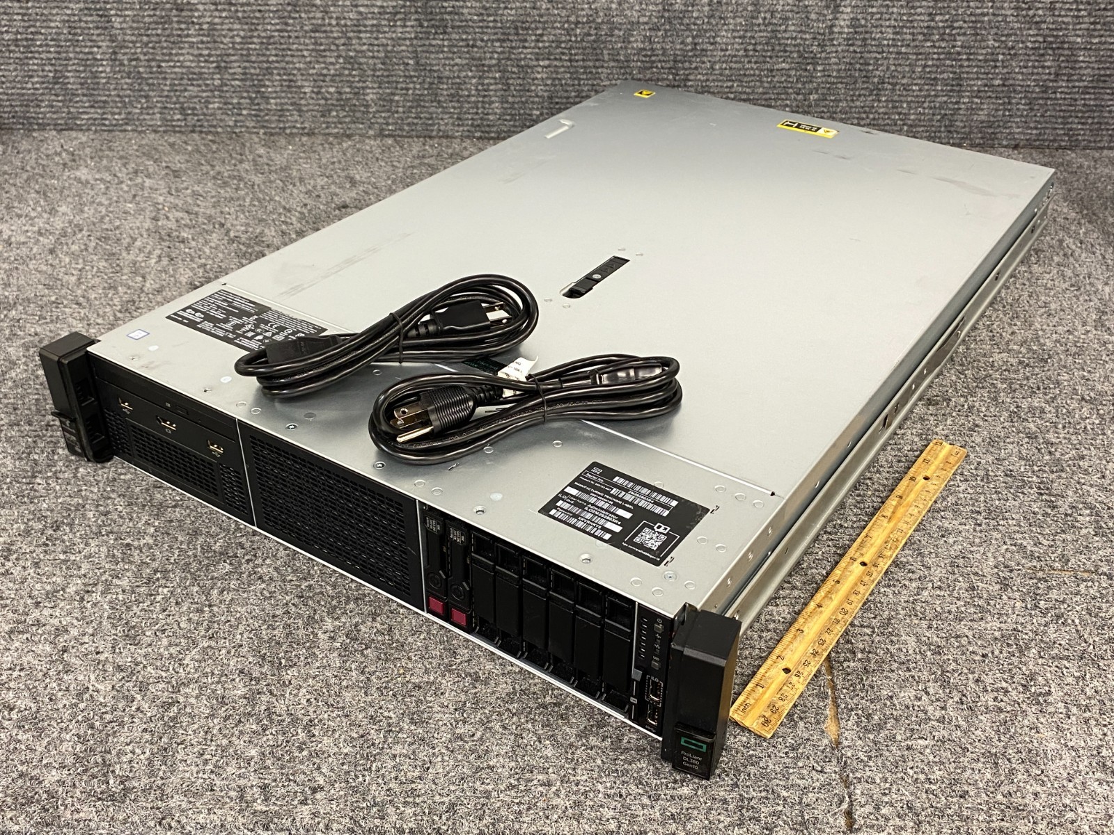 HPE ProLiant DL380 Gen10 Server (868703B21) w/ Xeon 4112, P408ia, 2x PSU -As Is-