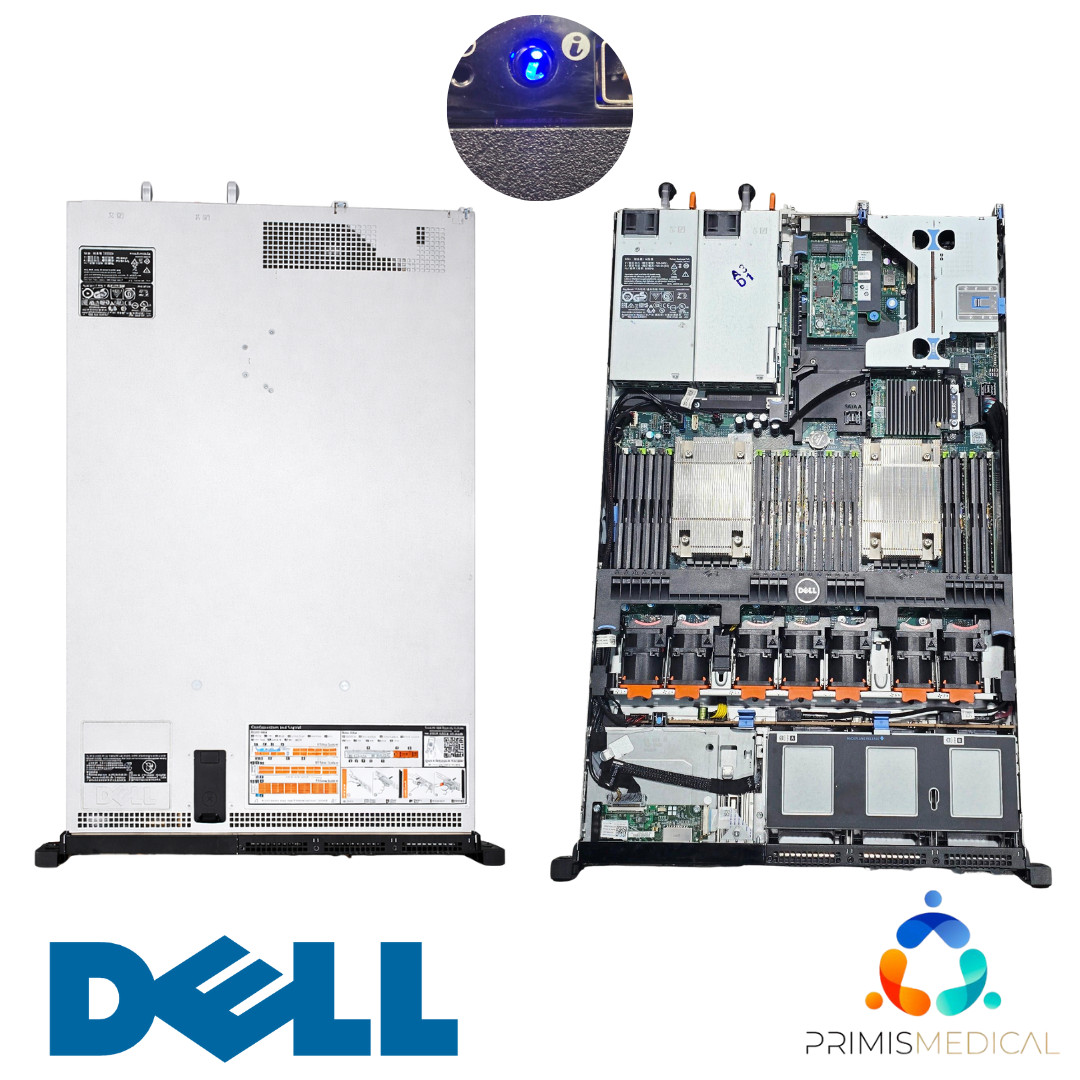 Dell PowerEdge R630 E26S 1U Server Dual CPU RAM Installed Dual PSU 64GB Ram