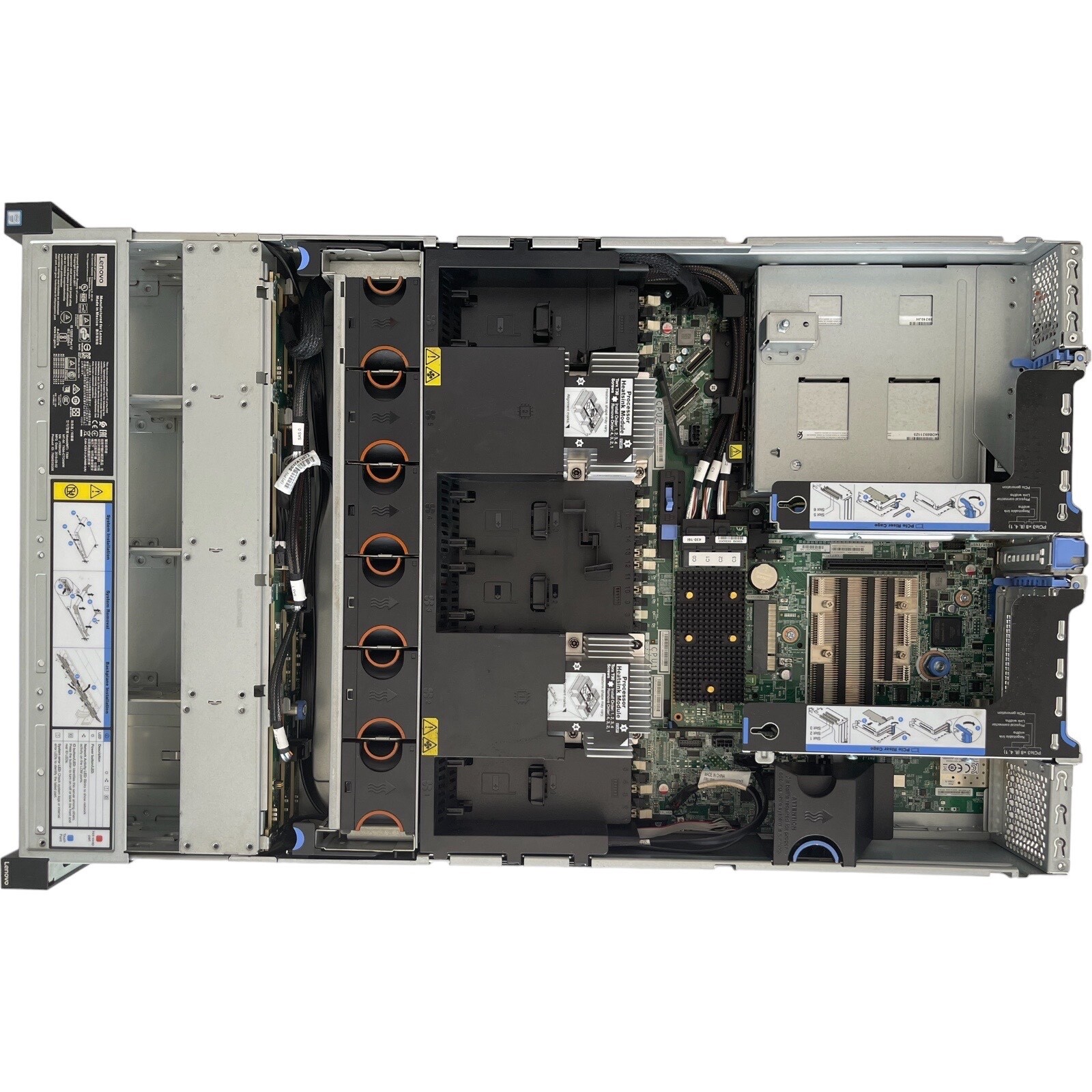 Lenovo HX5520 12LFF 2x Gold 5118 2.3GHz =24 Cores 128GB 430-16i 2xSFP+
