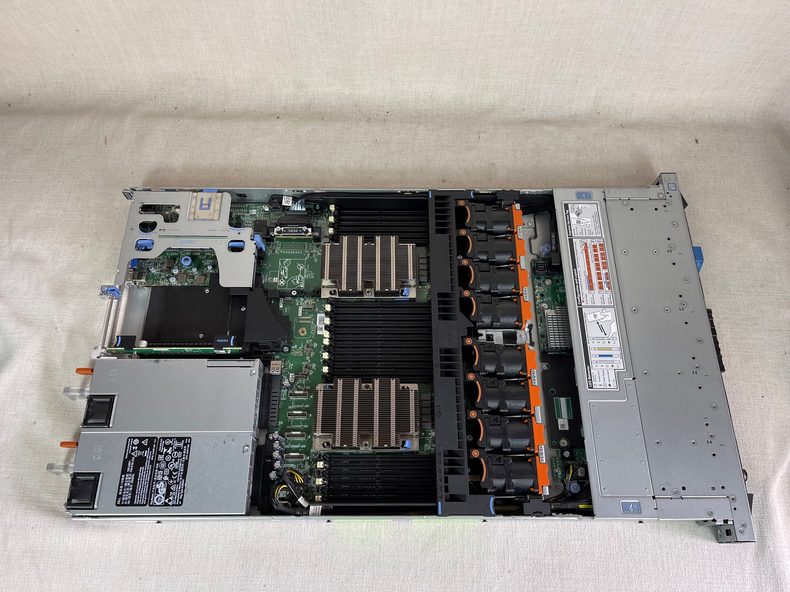 Dell PowerEdge R640 10x 2.5” 48 Core Server 2x Gold 6248R 3GHz 1TB RAM 2x 480GB