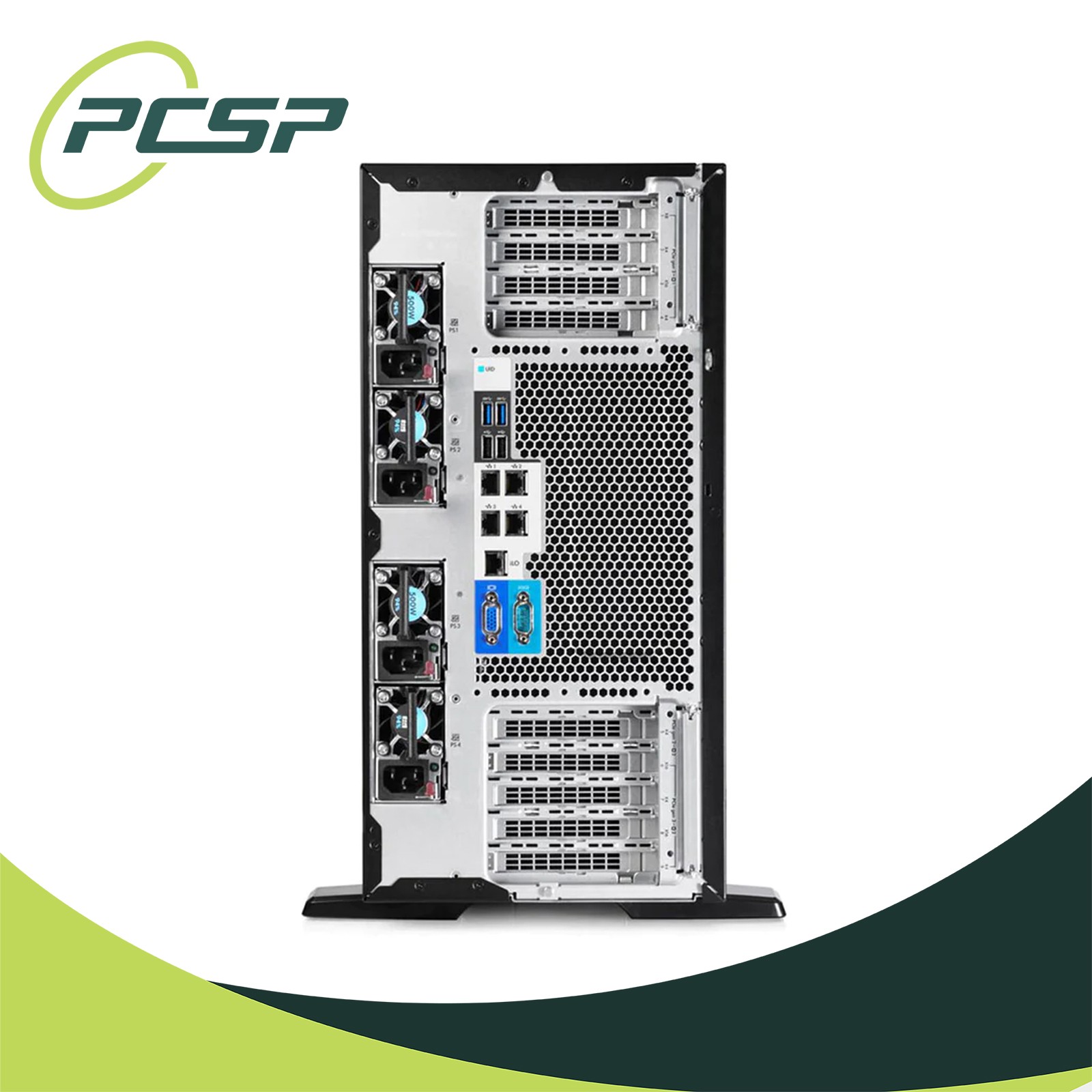 HP ML350 Gen10 Tower Server 2x Platinum 8180 128GB DDR4 8x 1TB SATA HDD w/Raid