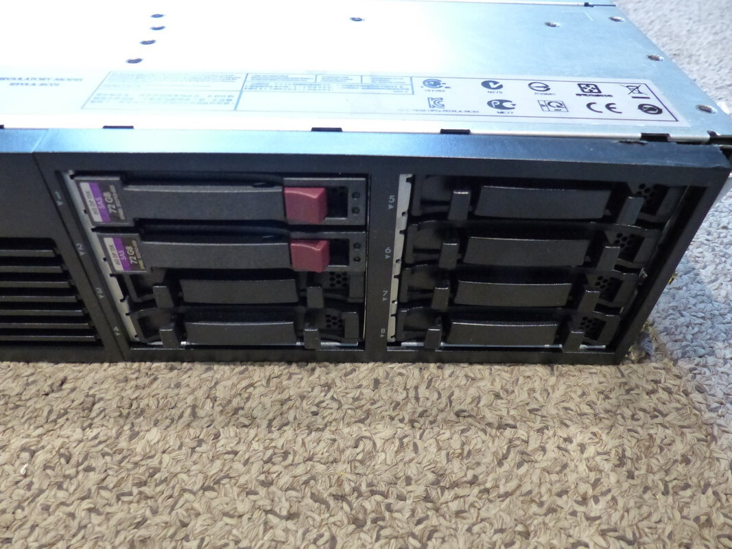 HP AH395A INTEGRITY SERVER RX2800 I2 SEE NOTES