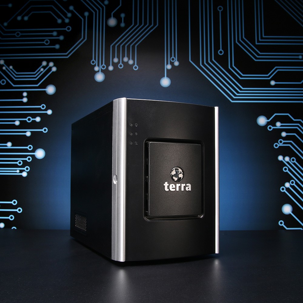 Terra Miniserver G4 // Intel Xeon E-2234, 16GB RAM, 4x LFF, 3151-4i