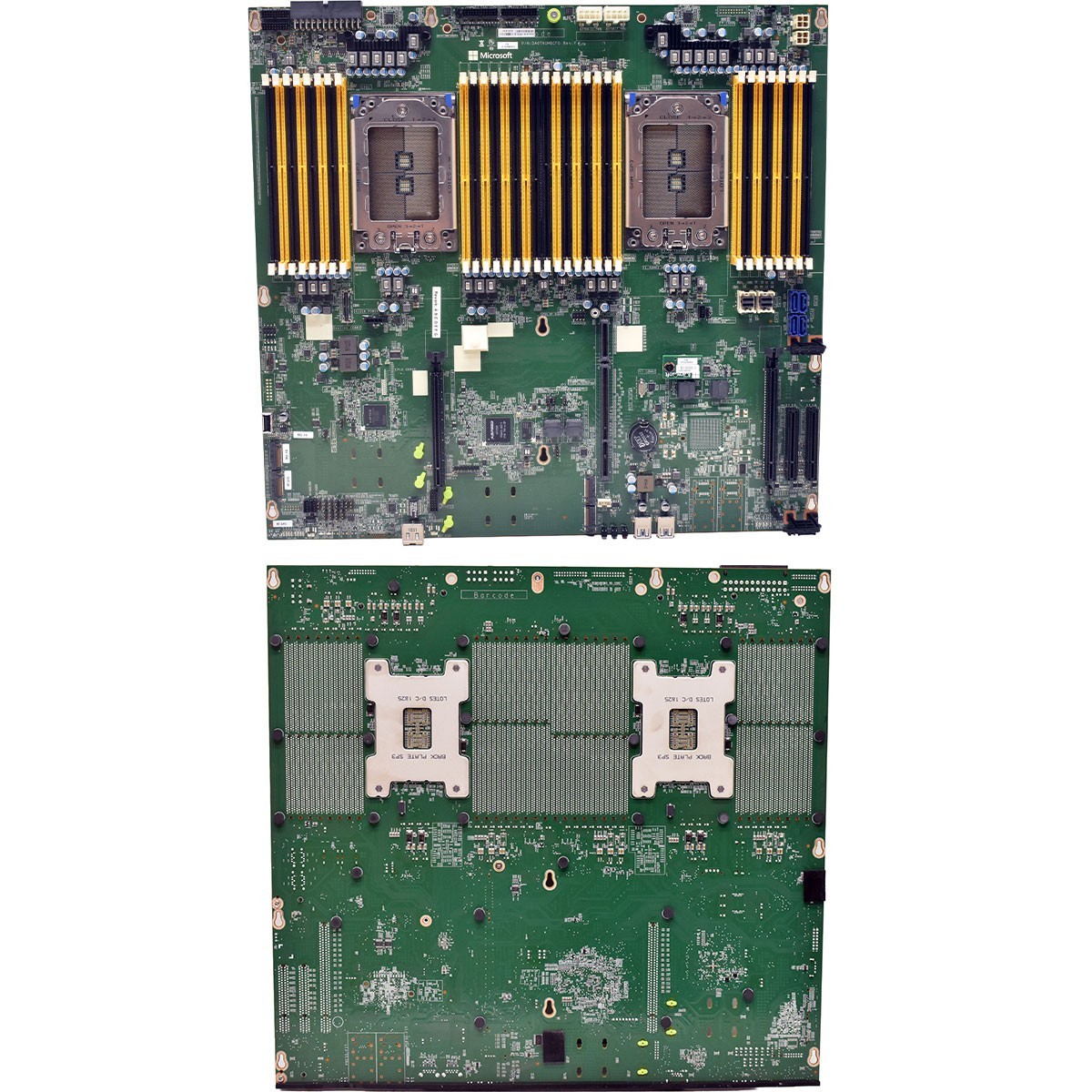 Microsoft Project Olympus Server Azure Dual CPU Board Epyc 7001 Series 4x M.2
