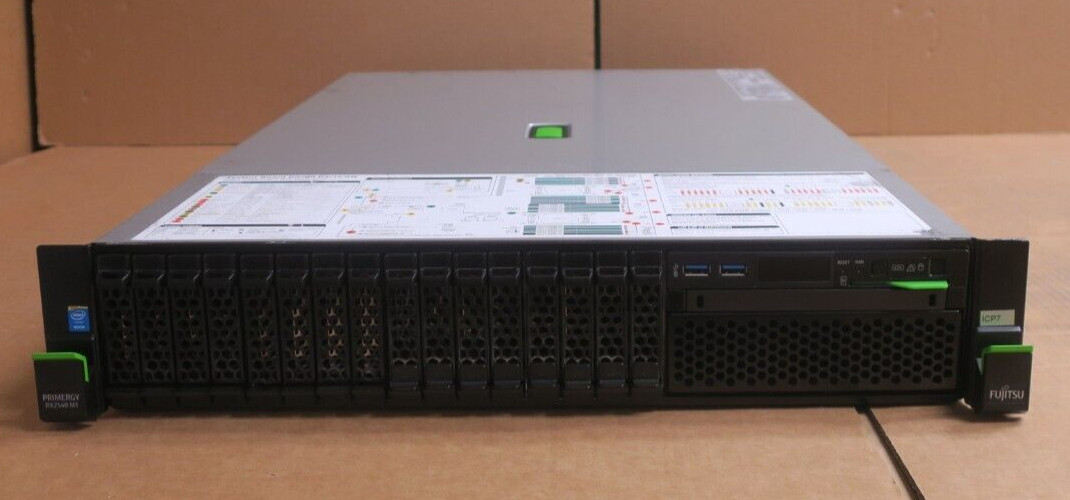 Fujitsu Primergy RX2540 M1 2x 6C E5-2620v3 128GB RAM 8x 2.5″ SAS Bay Server