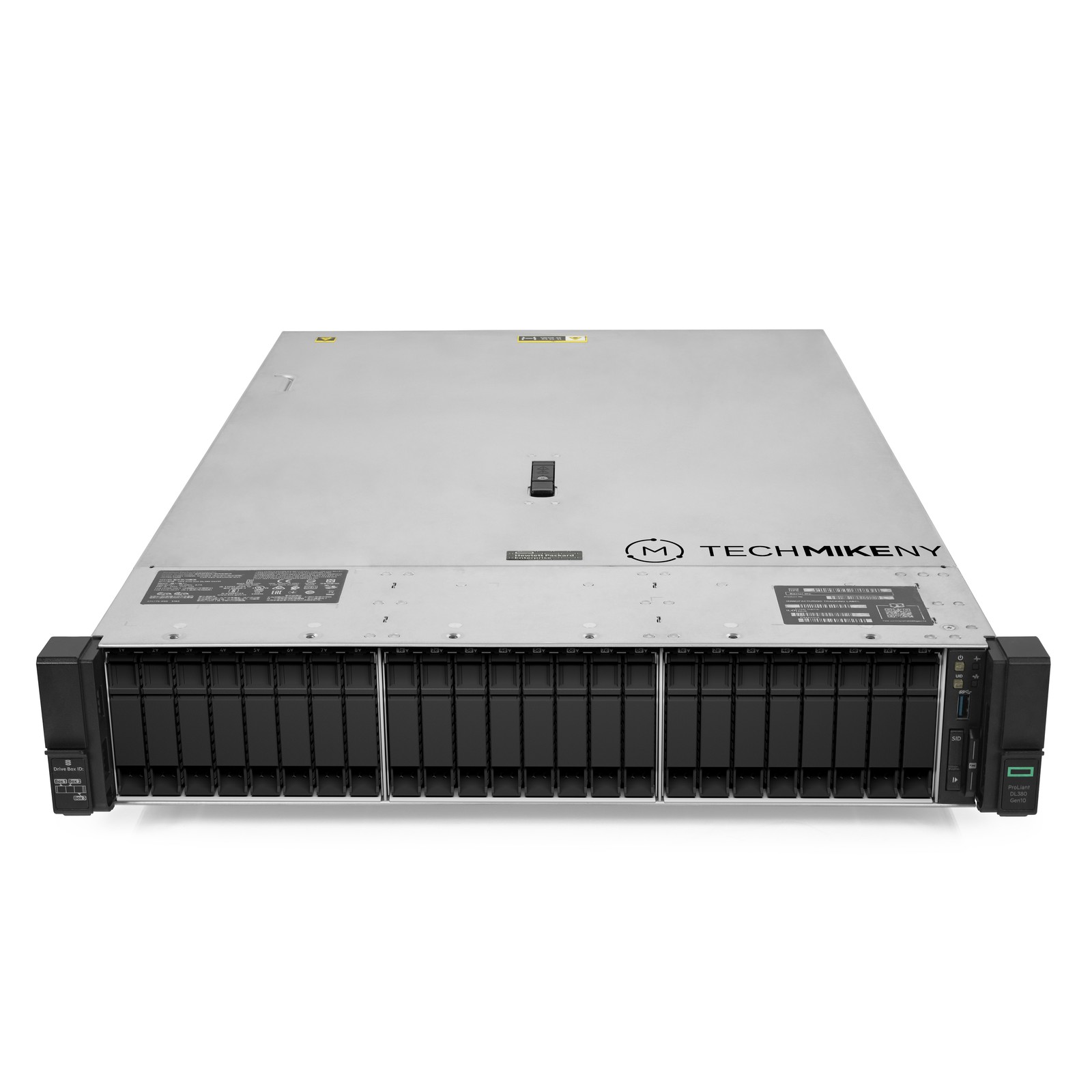 HP ProLiant DL380 G10 Server 24-Bay SFF 3.80Ghz 8-Core 128GB RAM + 24x Caddies