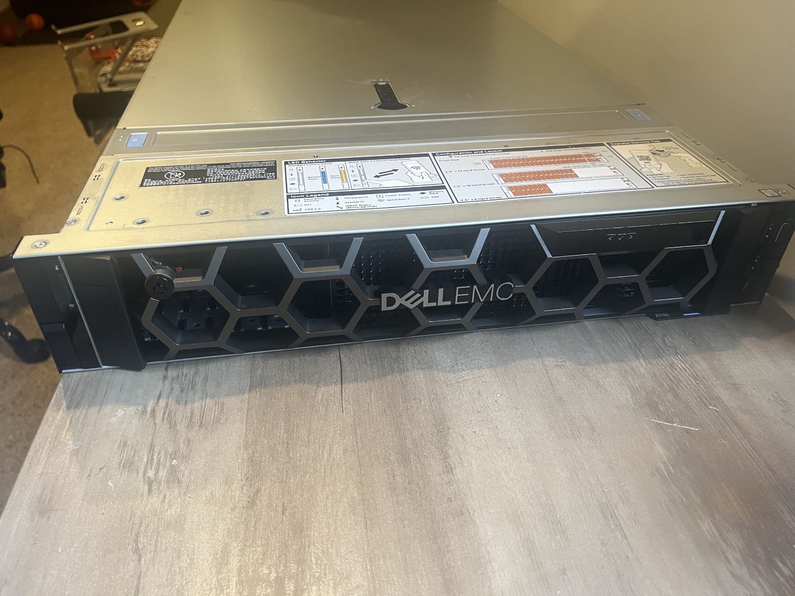 Dell PowerEdge R740 2U Server — Dual Intel Xeon Gold 6152 | 128GB DDR4 RAM |
